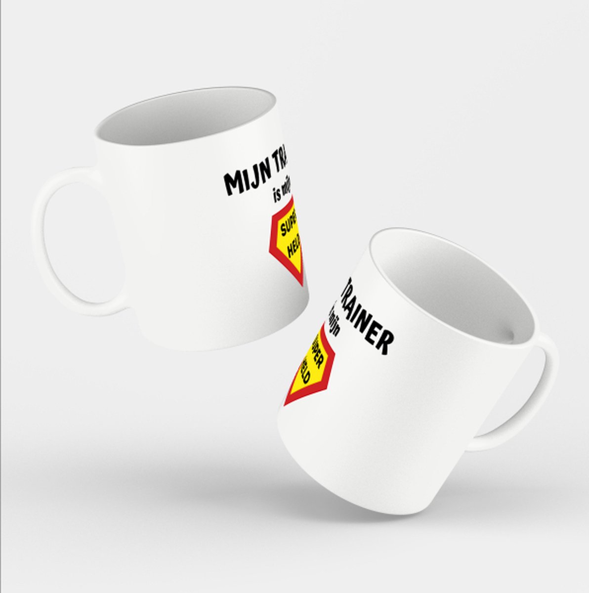 Akyol - Super trainer Mug avec impression - sport - coach - Judo - Trainer  - cadeau 