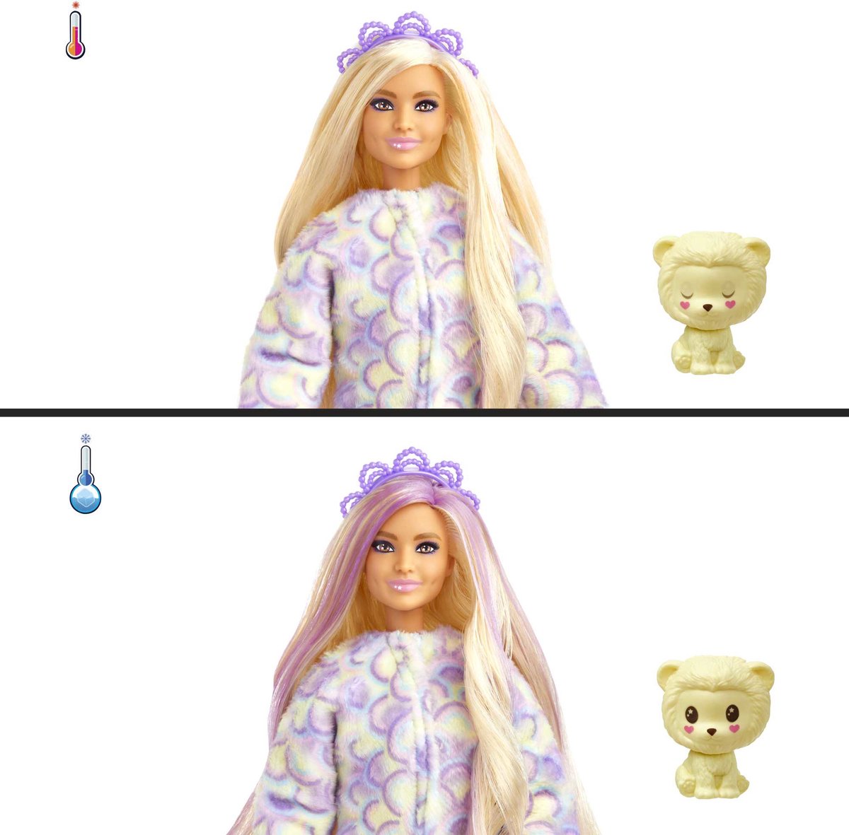Barbie Cutie Reveal Leeuw - Barbiepop — afbeelding 4