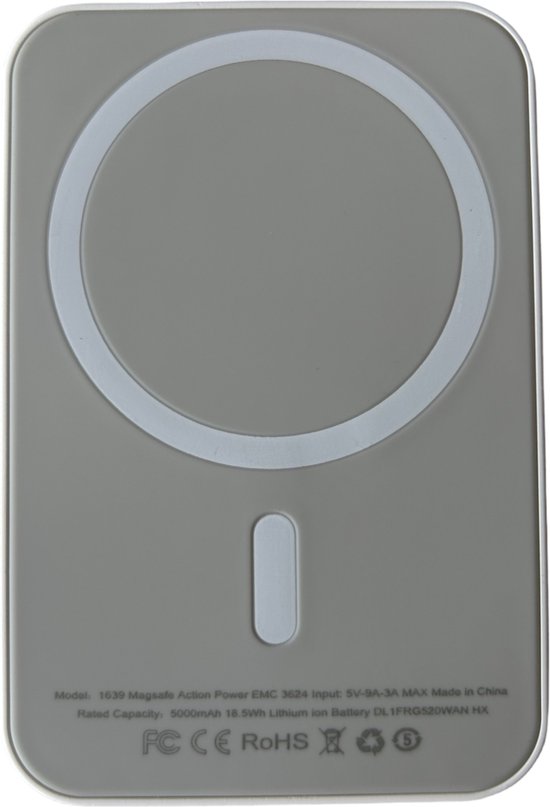Externe batterij met draadloos magnetisch opladen Geschikt voor Apple iPhone  12/13/14... | bol.com