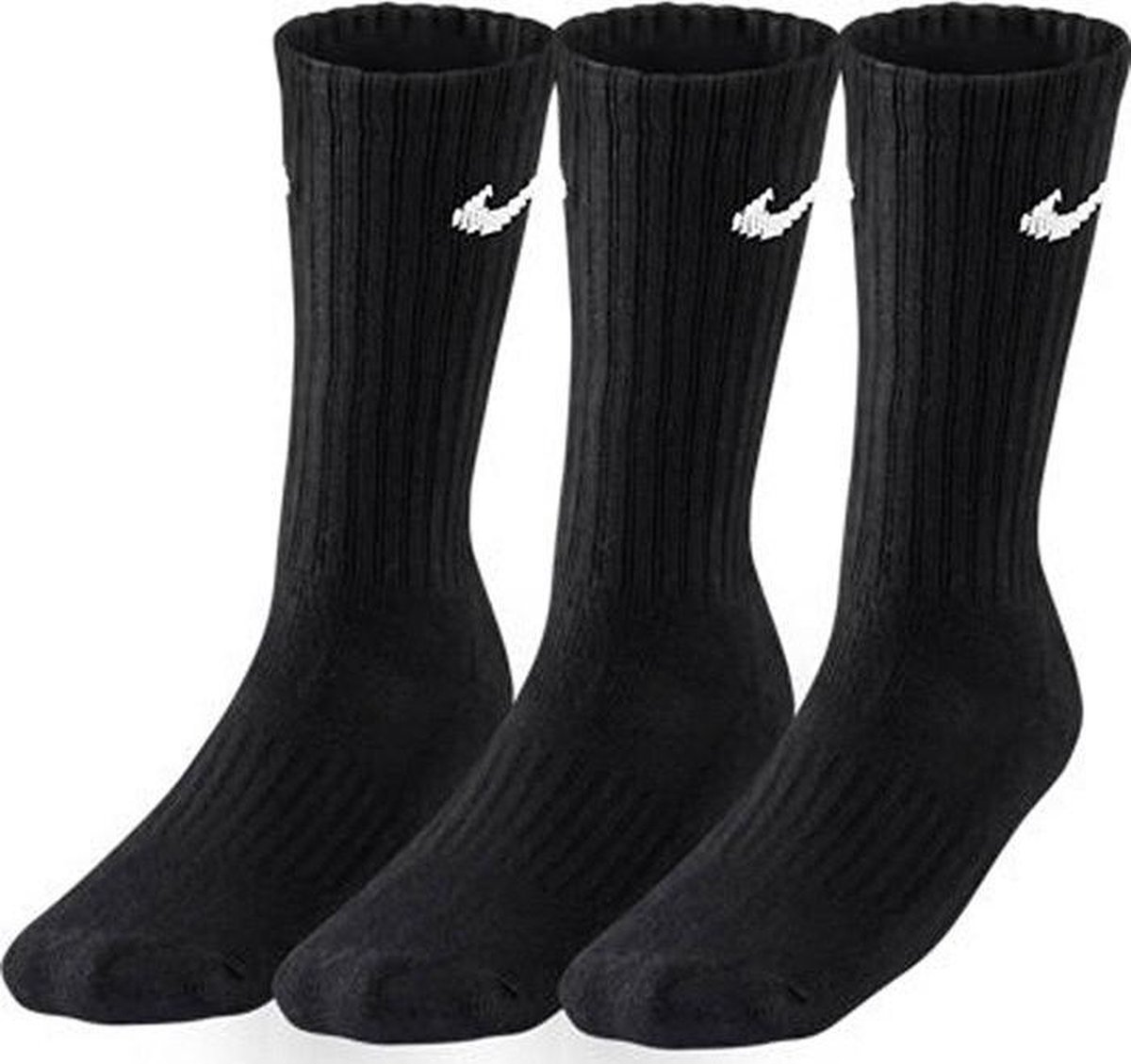 Nike 3 Pair Crew Sock - Sportsokken - algemeen - Maat 34-38 - Unisex - zwart — cadeau in Cadeau-ideeën - foto 7