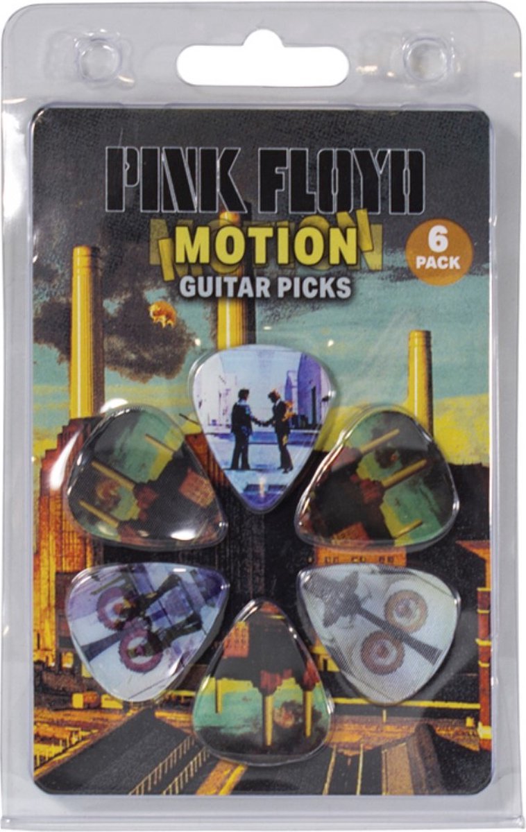 Perri's - Pink Floyd - plectrum - Motion - Medium 0.71 mm - 6-pack