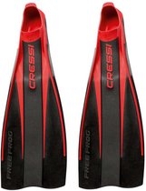 Cressi Free Frog Snorkeling Zwemvliezen EU 45-46 Black / Red