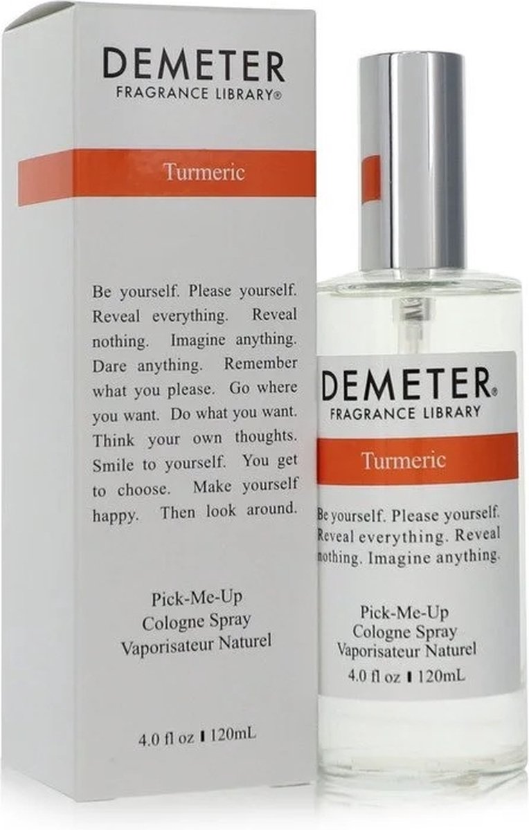 Demeter Turmeric Cologne Spray (unisex) 120 Ml For Men
