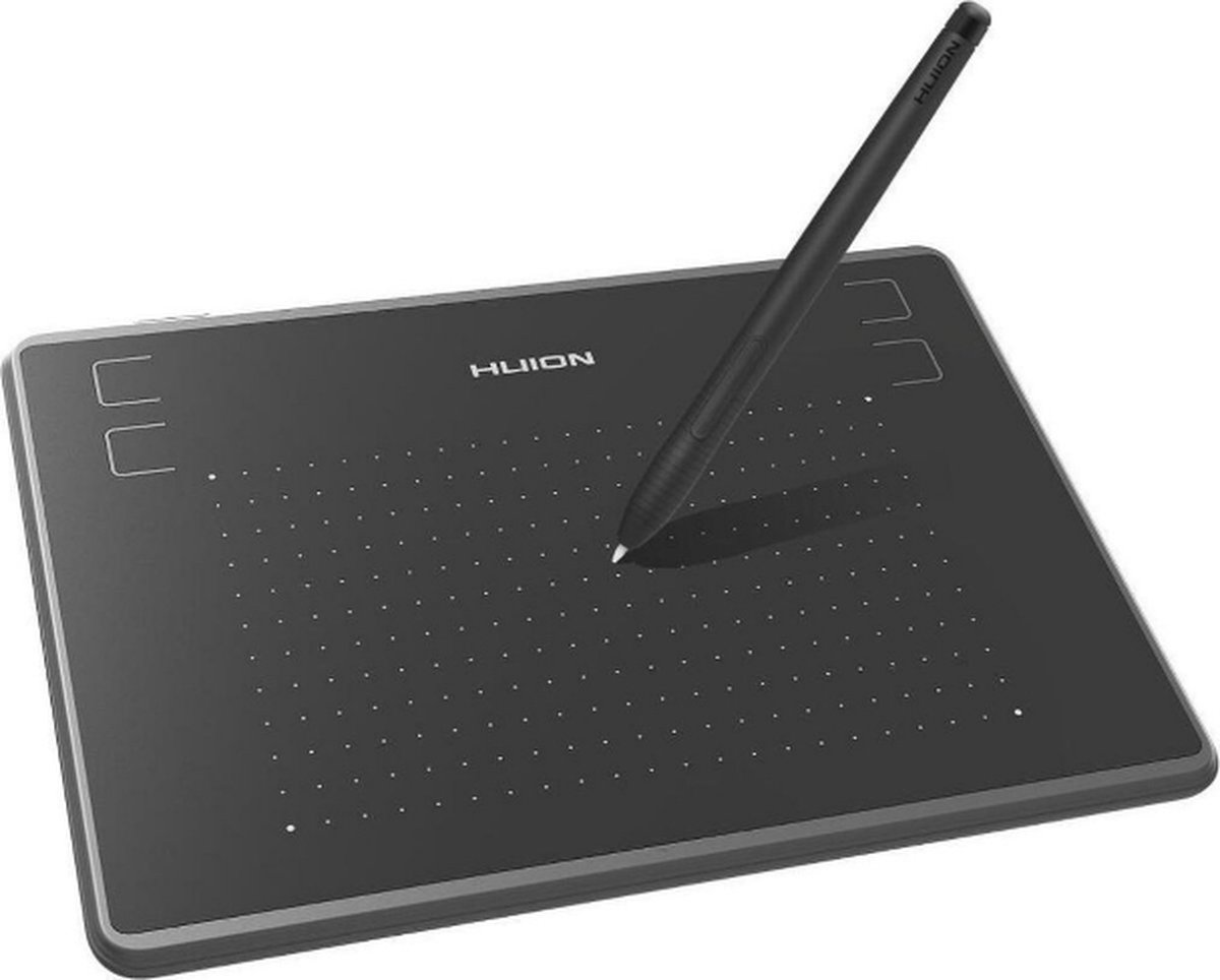 H430P Grafische Tablet - 5080 lpi - 122 x 76 - 2 mm USB - Zwart