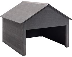 vidaXL - Overkapping - voor - grasmaaier - 80x80x70 - cm - HKC