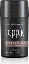 Fibres de croissance capillaire Toppik Hair Building Fibers Regular - 12 grammes - Brun moyen