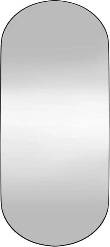 vidaXL - Wandspiegel - 30x70 - cm - ovaal - glas