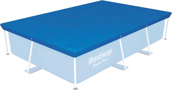 Bestway Steel Pro Afdekzeil Zwembad Rechthoekig - 259 x 170