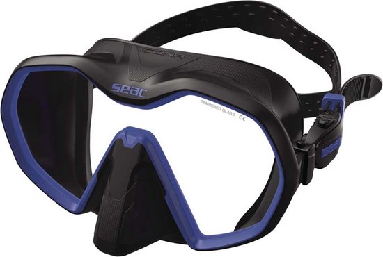 Masque Seacsub Icona Noir Zwart