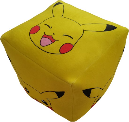 Pokemon Coussin En Forme - Cube - Carré