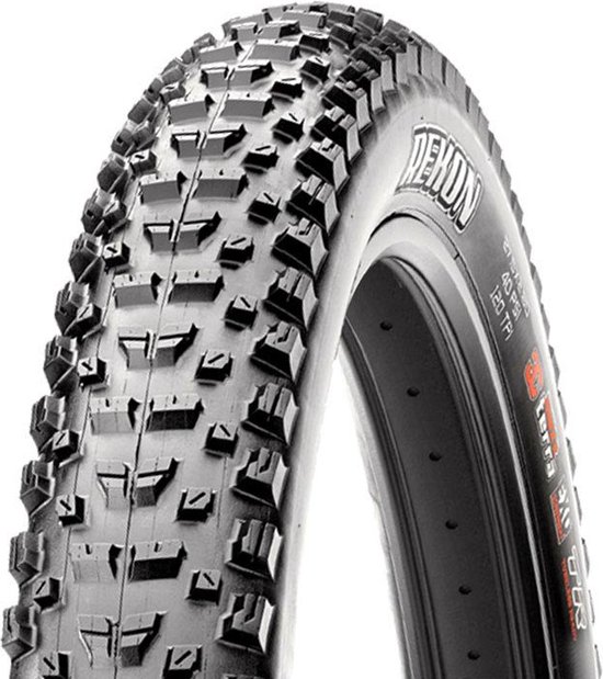 Maxxis Rekon 3ct/exo/tr 120 Tpi 27.5´´ Pneu VTT Souple Tubeless Zwart 27.5´´ / 2.60