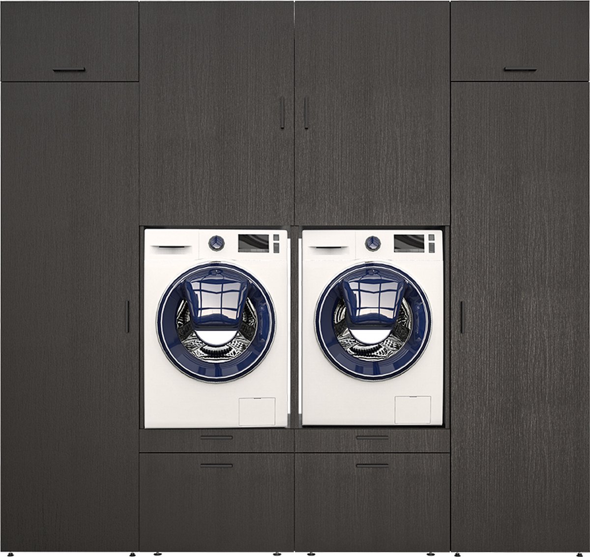 ML-Design Universeel Tussenframe 60,5x54,5cm Wit Staal met Uitschuifbare Handdoekhouder Geschikt als Verbindingsset of Montagesysteem voor Wasmachine en Droger Stapelkit Droogkolom Accessoire ML-Design Universeel Tussenframe 60,5x54,5cm Wit Staal met Uitschuifbare Handdoekhouder Geschikt als Verbindingsset of Montagesysteem voor Wasmachine en Droger Stapelkit Droogkolom Accessoire