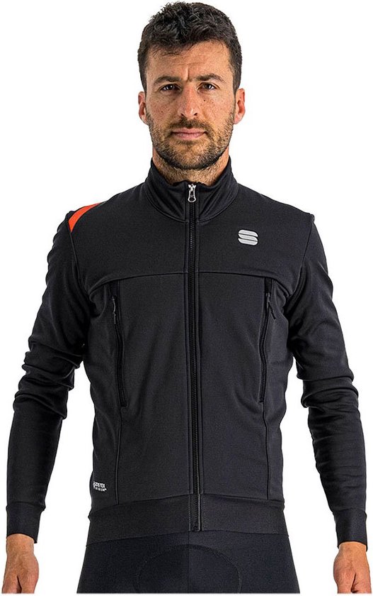 Sportful Veste de Cyclisme Homme Zwart - FIANDRE WARM JACKET BLACK - XL