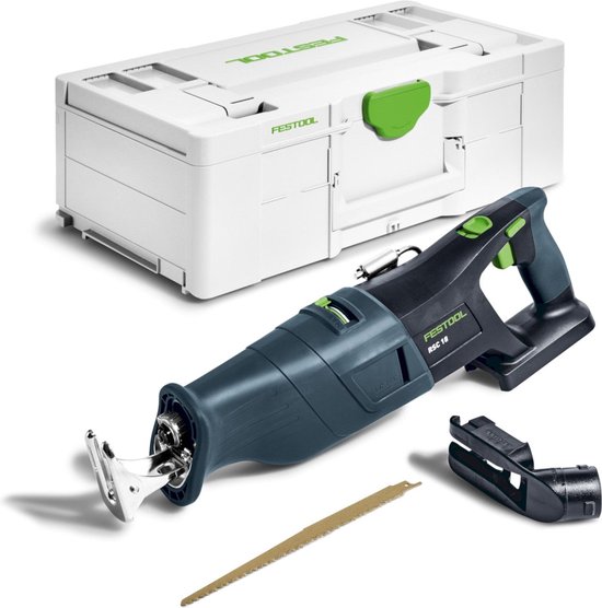 Ijzer zaag - Festool RSC 18 EB-Basic Accu Reciprozaag 18V Basic Body in Systainer - 576947