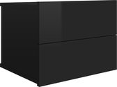 vidaXL-Nachtkastje-40x30x30-cm-bewerkt-hout-hoogglans-zwart