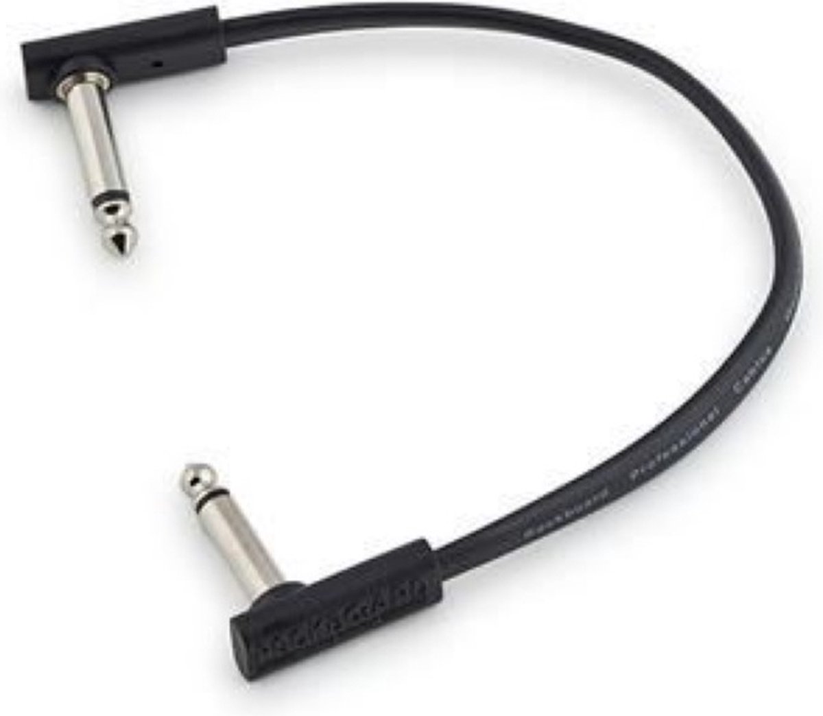 RockBoard Flat Patch Cable mono jack haaks 20 cm