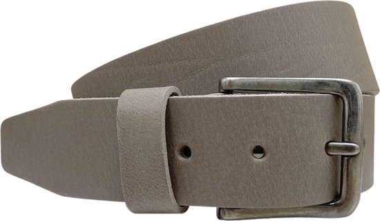 Cartvelli Echt leren herenriem, zwart, 40 mm, Made in Germany, geschenkdoos, herenriem, gesp, matzwart, zwart, taille 110