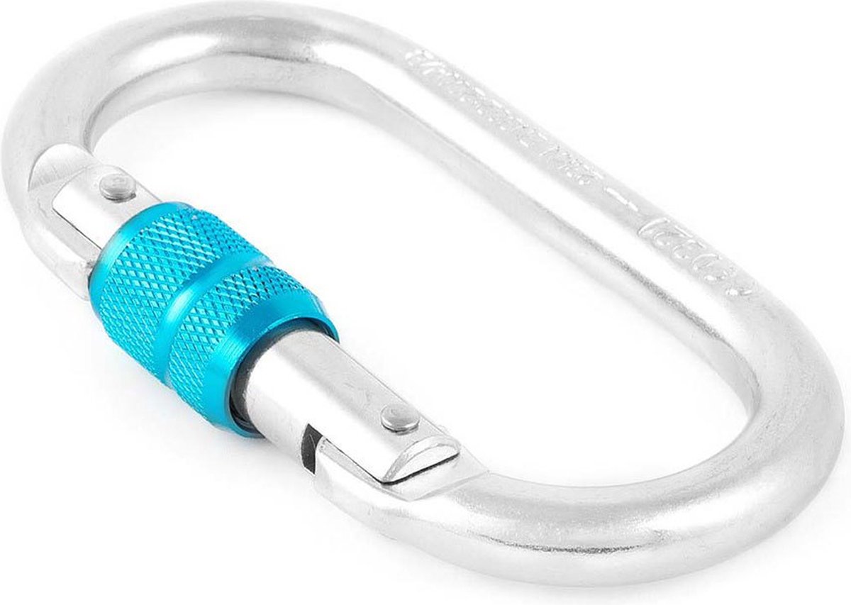 Fixe Climbing Gear Steel Screw Gate Adur Karabijnhaak 20 Eenheden Zilver