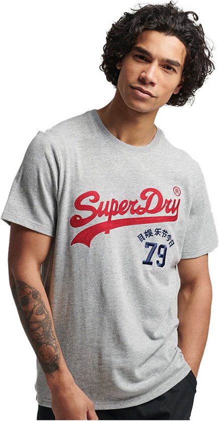 Superdry VINTAGE VL INTEREST TEE Heren T-shirt