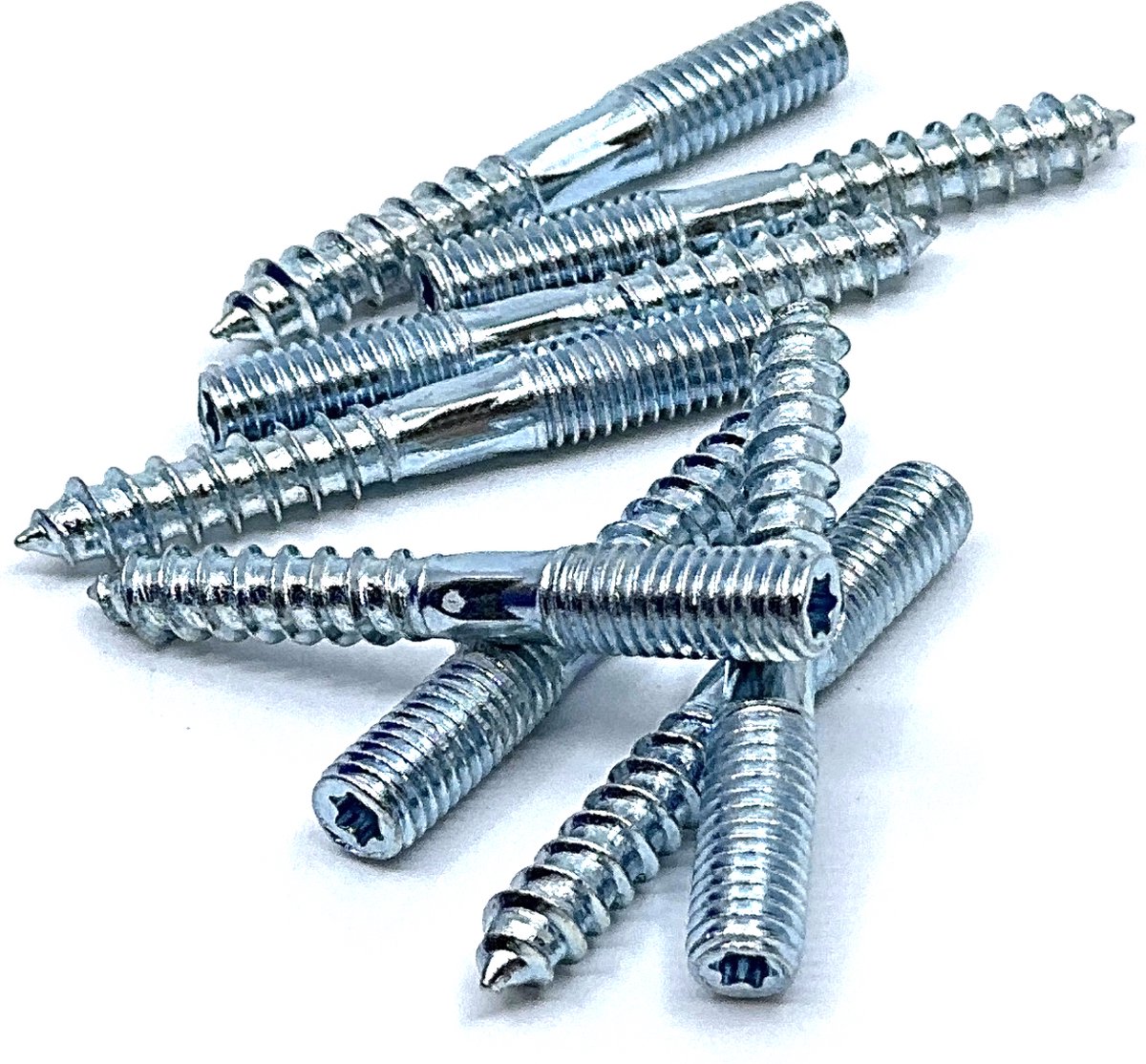 DIN 985 / ISO 10511 Borgmoer M8 RVS-A2 vzv zinklaag (500 st.) | JRV Products