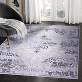 Modern woonkamertapijt, wasbaar, antislip, lang, traditioneel design
