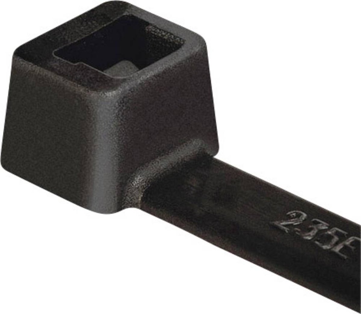HellermannTyton 111-05400 T50L-PA66-BK Kabelbinder 390 mm 4.60 mm Zwart 100 stuk(s)