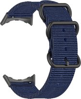 Nylon bandje - geschikt voor Google Pixel Watch / Pixel Watch 2 - blauw