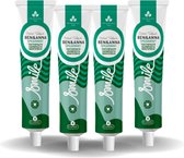 BEN&ANNA - Dentifrice Smile à la Menthe Verte Fluorure - 75 ml - Lot de 4