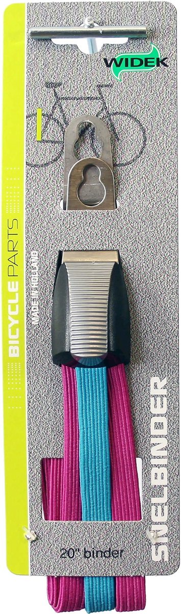 Fiets Snelbinder Widek triobinder 20 Roze/Blauw