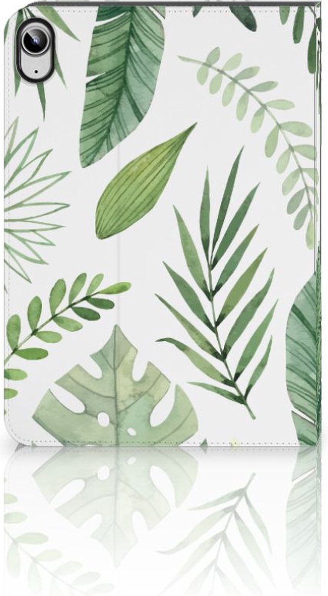 Book Case voor iPad (2022) 10.9 Tablet Cover Leaves