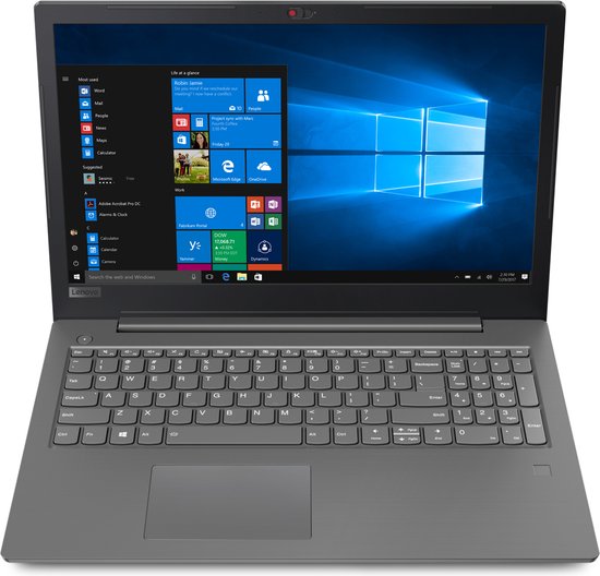 Lenovo V330-15IKB Intel® Core™ i5 i5-8250U Laptop 39,6 cm (15.6") Full HD 8 GB DDR4-SDRAM 256 GB SSD Wi-Fi 5 (802.11ac) Windows 10 Home Grijs - Lenovo - Hoofdafbeelding