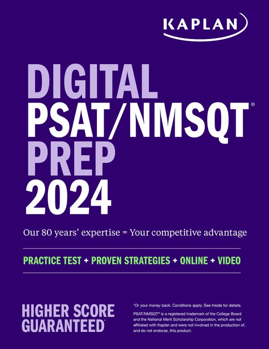 Kaplan Test Prep- Digital PSAT/NMSQT Prep 2024 with 1 Full L ... - cover