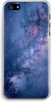 Case Company® - Hoesje geschikt voor iPhone 5 / 5S / SE (2016) hoesje - Nebula - Soft Cover Telefoonhoesje - Bescherming aan alle Kanten en Schermrand