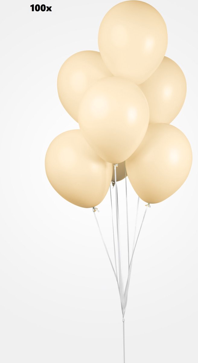 PartywithJoep Arche de ballons Or rose / blanc - Paquet de ballons