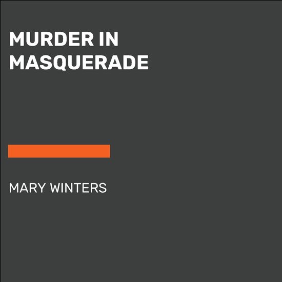Murder in Masquerade - cover