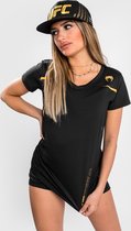 Venum Tempest 2.0 Dry Tech T-shirt Dames Zwart Goud maat L