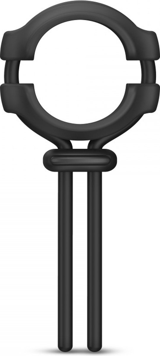 Goedkoopste Dorcel - Fit Ring - Verstelbare Siliconen Cockring – Zwart