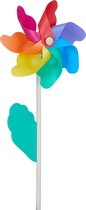 Cepewa Windmolen tuin/strand - Speelgoed - Multi kleuren - 48 cm - Windwijzer