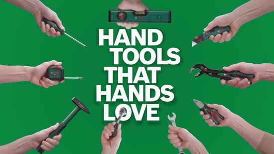 GAMMA | Bosch handgereedschapsset Advanced 52-delige set in stevige