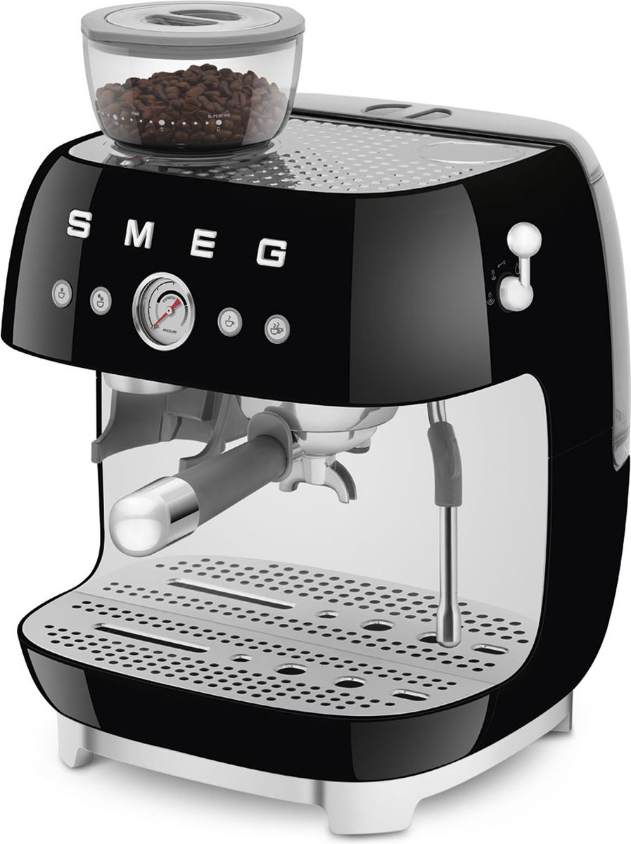 SMEG EGF03BLEU Espressomachine met Geïntegreerde Bonenmaler - afbeelding 3