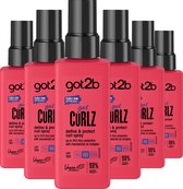 Got2B - Got Curlz Bounce & Protect Spray - Coiffure - Pack économique - 6 x 150 ml