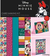 Creative Expressions Mickey & Minnie Small Card 8x8 Kit
