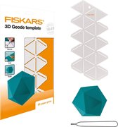 Fiskars 3D Paper Gems Geode Template