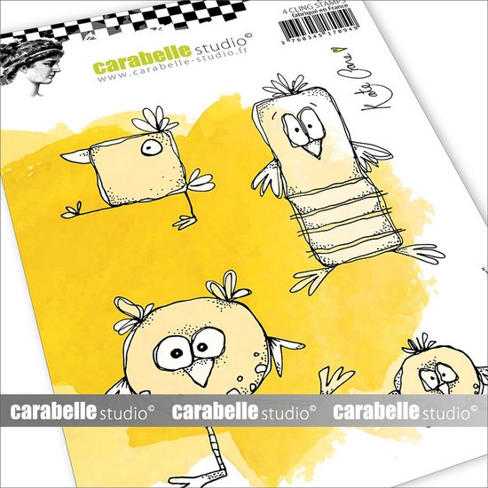 Carabelle Studio Cling Stempel Tweeters by Kate Crane