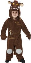 Smiffy's - Monsters & Co Kostuum - De Vriendelijke Gruffalo Deluxe Kind Kostuum - Bruin - Maat 116 - Halloween - Verkleedkleding