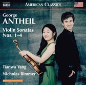 Tianwa Yang & Nicholas Rimmer - Antheil: Violin Sonatas Nos. 1-4 (CD)