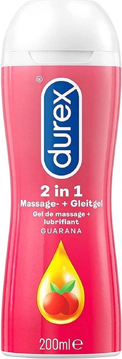 2-in-1 Massage glijmiddel Stimulating Durex (200 ml)