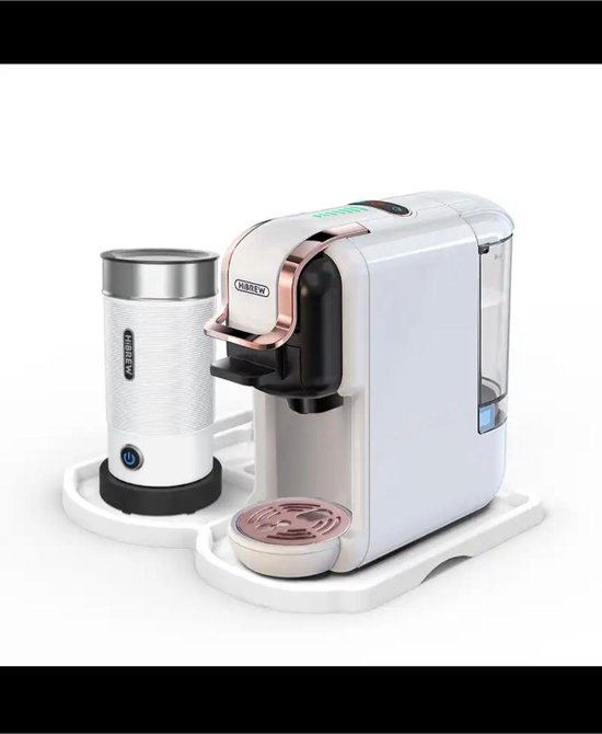 Machine à café ST Products - Capsule - Nespresso - Dolce Gusto - Wit -  Mousseur à lait... | bol