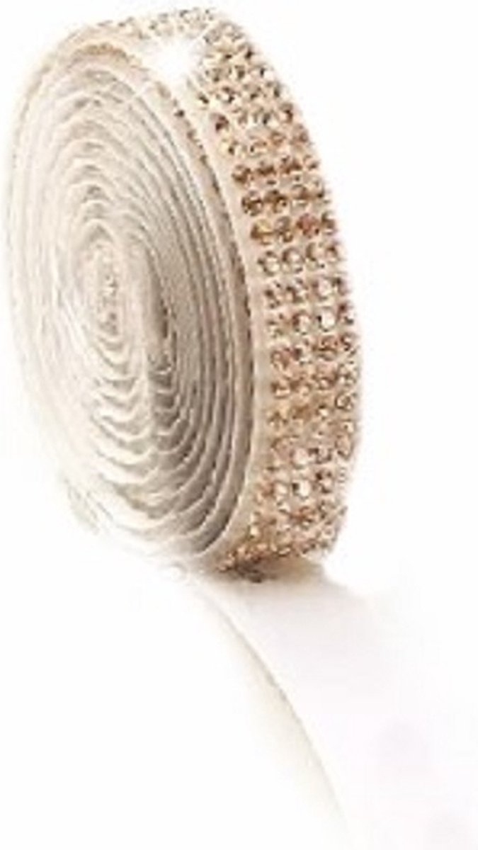 Ruban marron paillette ruban pour bracelet 10 mm largeur ruban marron  paillette - 1 mètre
