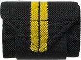 Team Bicep Pols Wraps - Geel - Set van 2 - Gewichtheffen en Crossfit Polssteun - Ultra Fiber - Klittenband - Fitness Accessoires